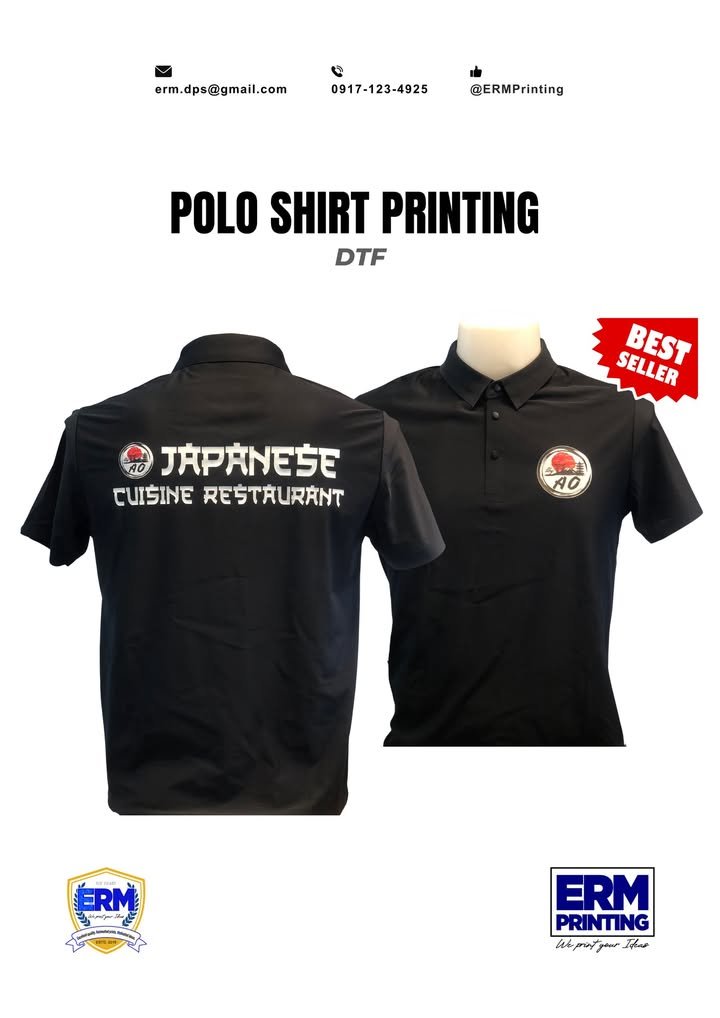 PUT YOUR BRAND ON IT.  Business shirts